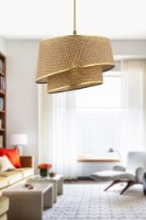 Lustră Opviq Barette Hazeran Beige Gold
