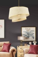 Lustră Opviq Barette Hazeran Cream Gold