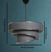 Lustră Opviq Couper Anthracite Gold imaginea #3 — magazin online Desire.md