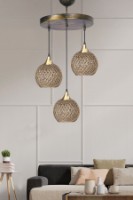 Lustră Opviq Crayon Jute Black