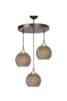 Lustră Opviq Crayon Jute Black imaginea #2 — magazin online Desire.md