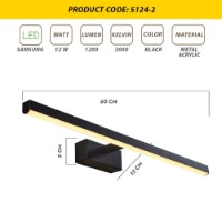 Candelabru de perete Opviq L1648 Black imaginea #5 — magazin online Desire.md