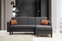 Canapea de colț Atelier Del Sofa Polya Dark Grey imaginea #3 — magazin online Desire.md