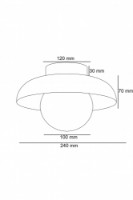 Candelabru de perete Opviq Hand-T Walnut imaginea #9 — magazin online Desire.md