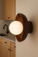 Candelabru de perete Opviq Hand-S Walnut imaginea #3 — magazin online Desire.md