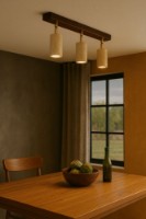 Lustră Opviq Liebe Walnut imaginea #3 — magazin online Desire.md