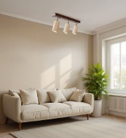 Lustră Opviq Liebe Walnut imaginea #4 — magazin online Desire.md