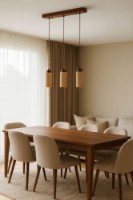 Lustră Opviq Babil-R Walnut imaginea #2 — magazin online Desire.md
