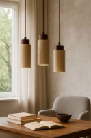 Lustră Opviq Babil-C Walnut