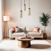 Lustră Opviq Babil-C Walnut imaginea #4 — magazin online Desire.md