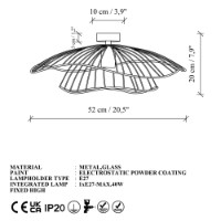 Lustră Opviq Mantar 6502-P imaginea #7 — magazin online Desire.md