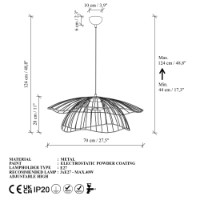 Lustră Opviq Mantar 6503-3-Xl imaginea #7 — magazin online Desire.md