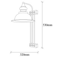 Candelabru de perete Opviq Saglam 3743 imaginea #3 — magazin online Desire.md