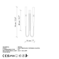 Candelabru de perete Opviq Lumi 15151 imaginea #7 — magazin online Desire.md