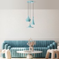 Lustră Opviq Tom 3556 Turquoise imaginea #3 — magazin online Desire.md
