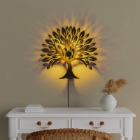 Candelabru de perete Opviq Heart Tree V2