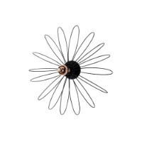 Candelabru de perete Opviq Hemdem 707-A Black imaginea #2 — magazin online Desire.md