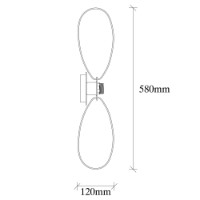 Candelabru de perete Opviq Hemdem 707-A Black imaginea #3 — magazin online Desire.md