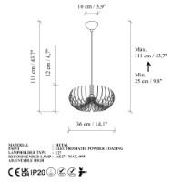 Lustră Opviq Karsortel N-641-2 imaginea #8 — magazin online Desire.md