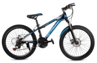 Bicicletă Frike TY-MTB 26 Black/Blue