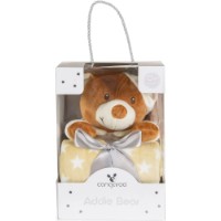 Jucărie-pătură Cangaroo Addie Bear Beige 90x75cm (MT.235119) imaginea #2 — magazin online Desire.md