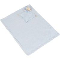 Jucărie-pătură Cangaroo Bennie Blue 100x75cm (MT.235122) imaginea #2 — magazin online Desire.md