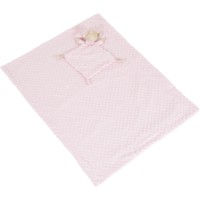 Jucărie-pătură Cangaroo Bennie Pink 100x75cm (MT.235123) imaginea #2 — magazin online Desire.md