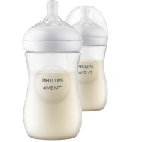 Biberon pentru bebeluș Philips Avent Natural 260ml 2pcs (SCY903/02) imaginea #4 — magazin online Desire.md