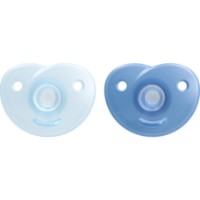 Suzeta Philips Avent Soothie Girl 0–6m 2pcs Blue (SCF099/26) imaginea #5 — magazin online Desire.md