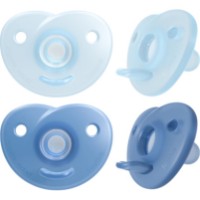 Suzeta Philips Avent Soothie Girl 0–6m 2pcs Blue (SCF099/26)
