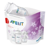 Пакеты многоразовые для стерилизации в микроволновой печи Philips Avent Transparent 5pcs (SCF297/05)