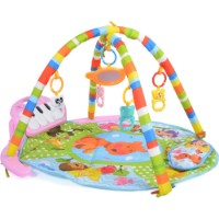 Covor joc pentru copii Moni Baby Piano Girl 78x76x49cm (696-R6)