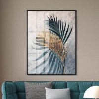 Pictură ArtShop Gold & Green Leaves 50x75cm (PB139-M)