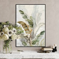 Pictură ArtShop Tropical Green Leaves 30x45cm (PB133-XL-L)