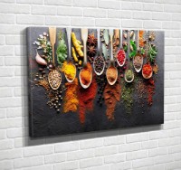 Pictură ArtShop Seasonings in Spoons 60x40cm (PET84-L-PL) imaginea #3 — magazin online Desire.md