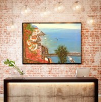 Pictură ArtShop Beautiful Embankment 90x60cm (PAI110-LL)