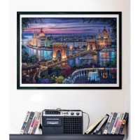 Puzzle Clementoni 1000 Lights of The Danube (37113)  imaginea #2 — magazin online Desire.md