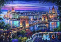 Puzzle Clementoni 1000 Lights of The Danube (37113) 