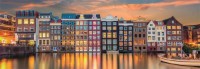 Puzzle Clementoni 1000 Panorama Bright Amsterdam (39897) 
