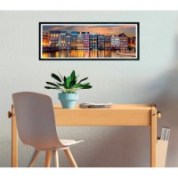Puzzle Clementoni 1000 Panorama Bright Amsterdam (39897)  imaginea #2 — magazin online Desire.md