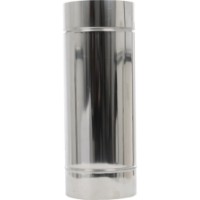 Дымоход Metroterm d150 Inox 304-0.5mm L1000mm