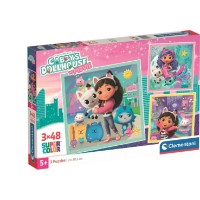 Puzzle Clementoni 3x48 Gabby's Dollhouse 2026 (25002)