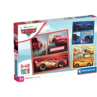 Puzzle Clementoni 3x48 Square Cars (25305) 