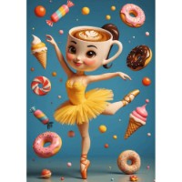 Puzzle Trefl 200 Ballerina Cappucina (13362)