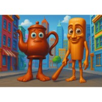 Puzzle Trefl 200 Tung Tung Sahur (13364)