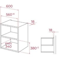 Cuptor cu microunde incorporabil Teka MSEG 620 BK imaginea #2 — magazin online Desire.md