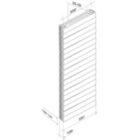 Радиатор Royal Thermo PianoForte Tower 500 Silver Satin фото №3 — интернет-магазин Desire.md