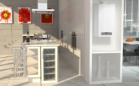 Centrala termica Ariston Cares X 24 CF NG (3300888) imaginea #3 — magazin online Desire.md