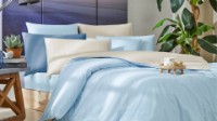Lenjerie de pat Lova Stark Blue/Beige 3400001434 imaginea #2 — magazin online Desire.md