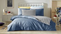 Lenjerie de pat Lova Stark Navy/Dark Grey 3400001437